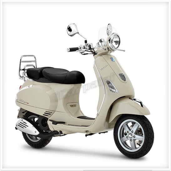 สีสเปรย์ S.P.A ขาวมุก Vespa Lxv
