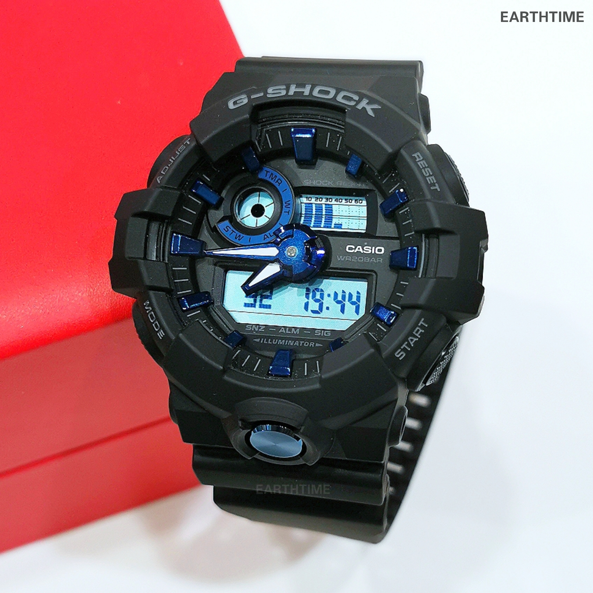 G-Shock Metallic Blue ของใหม่แท้100% รับประกัน 1 ปี GA-710B-1A2DR