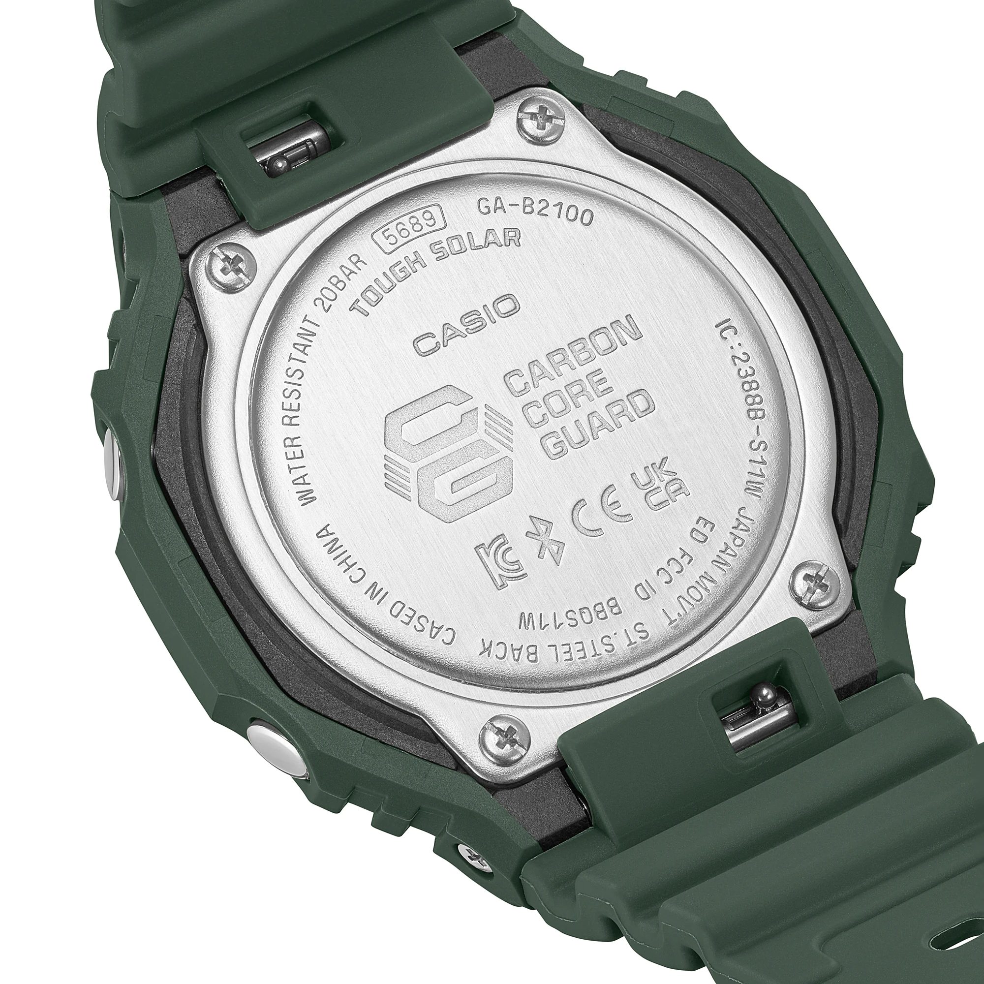 GA-B2100-3A l G-Shock l Tough Solar and Bluetooth l ของใหม่แท้100%