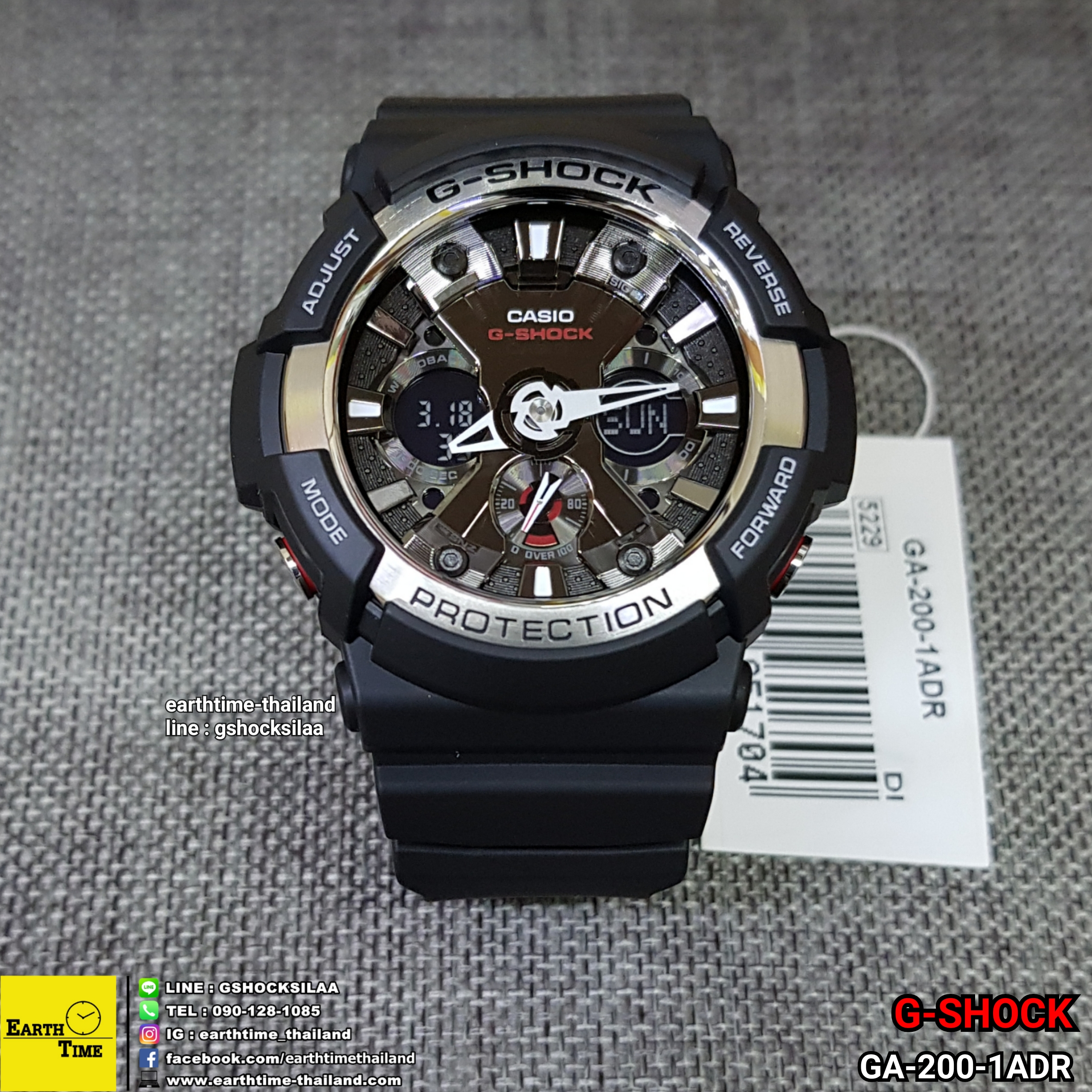 G-Shock ของใหม่แท้100% รับประกัน 1 ปี GA-200-1ADR