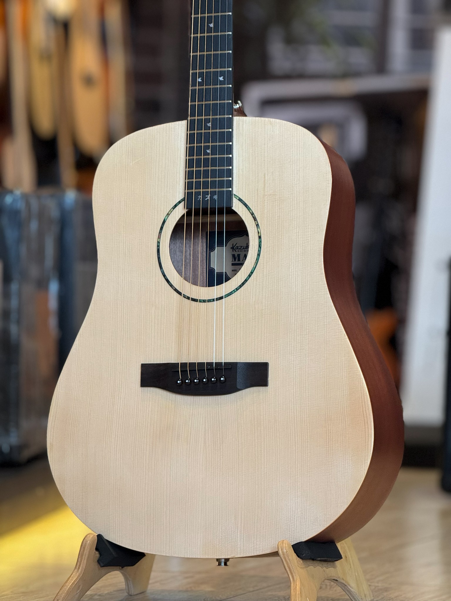 กีต้าร์โปร่ง/โปร่งไฟฟ้า Kazuki Mars Series D1 GEN 2 [Spruce] ขนาด 41 นิ้ว