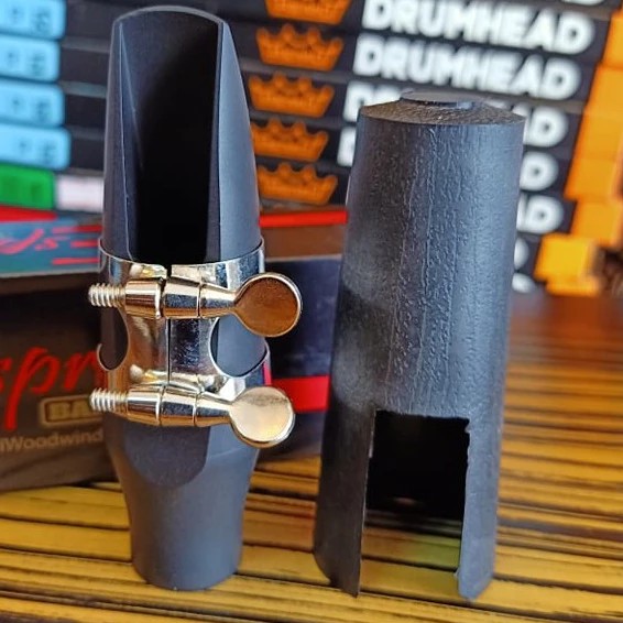 Bari Esprit II Alto Kit Saxophone Mouthpieces ปากเป่าแซ็กโซโฟนอัลโต้ เมาท์อัลโตแซ็ก สีดำ พร้อมฝาครอบ แท้ USA