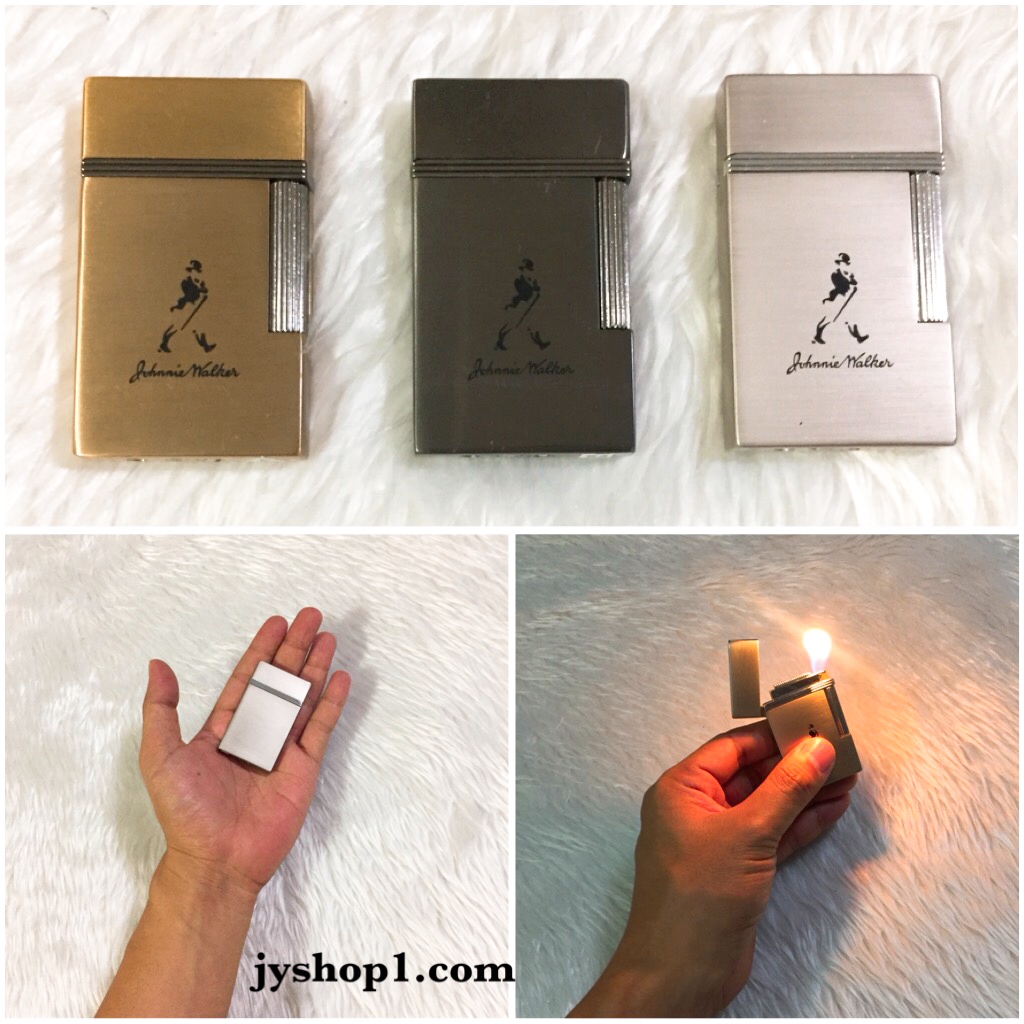 ไฟแช็ค ไฟเปลว แบบ Dupont ลาย Johnnie Walker
