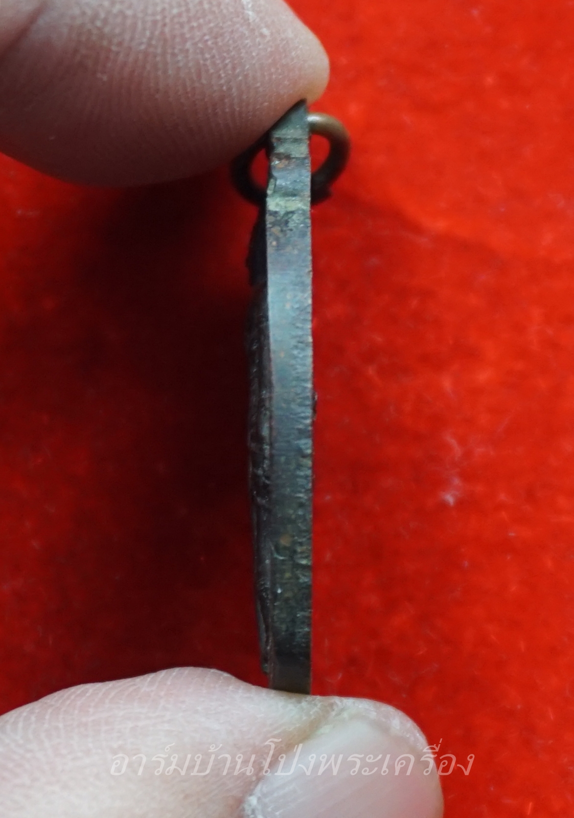 พระวิษณุกรรม วิทยาลัยเทคนิคราชบุรี รุ่นสอง ปี๒๕๔๖ เนื้อทองแดงรมดำ(องค์ที่2)