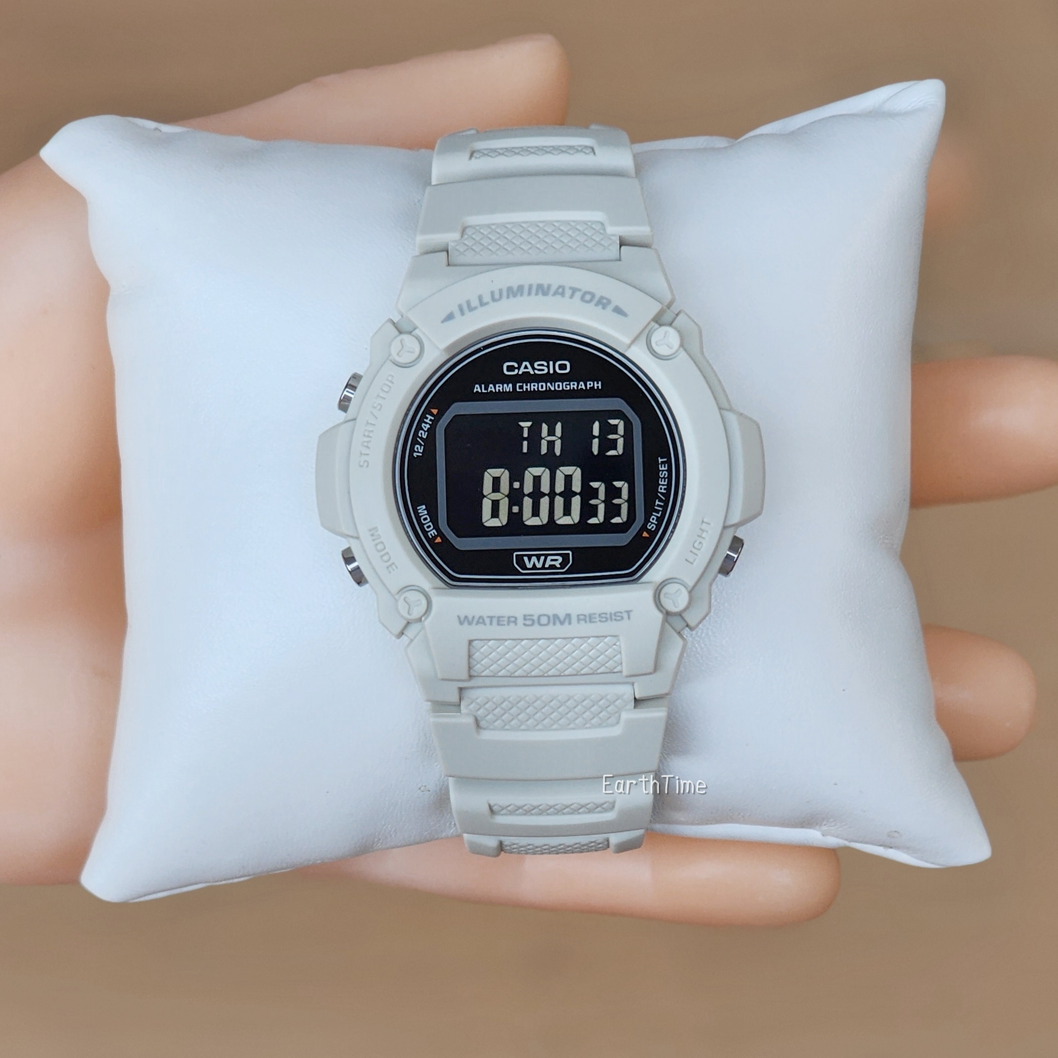 W-219HC-8BV l CASIO สายเรซิ่น