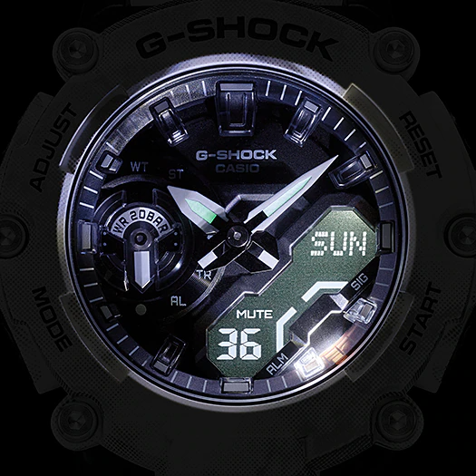 G-Shock GA-2200GC-7A l Grunge Snow Camo Series l ของใหม่แท้100%