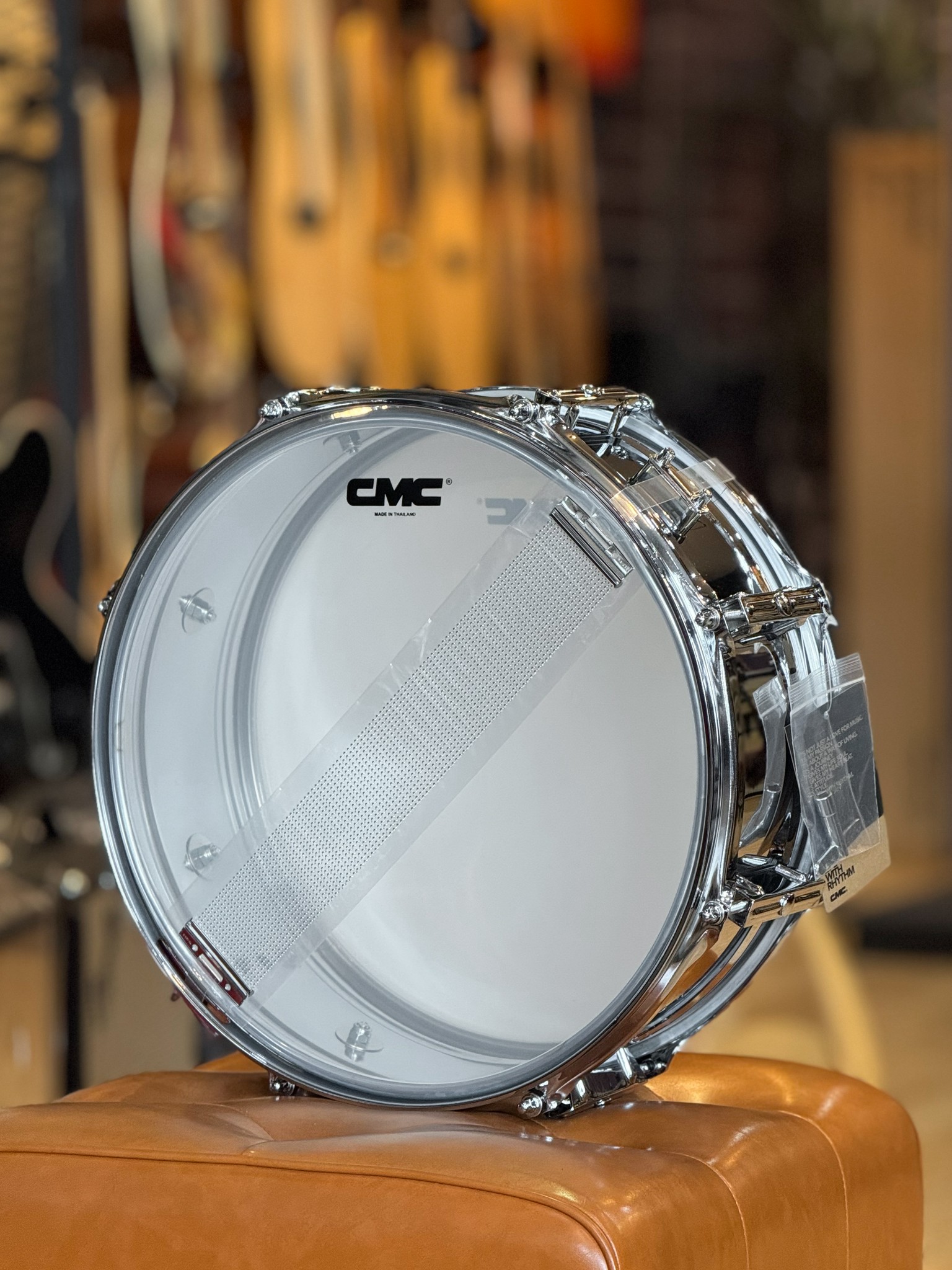 CMC Prelude Steel สแนร์เหล็ก CM 311-8C สีโครเมียม 8 หลัก พร้อมประแจ ของแท้ รับประกันสินค้า (คละสีกระเป๋า)