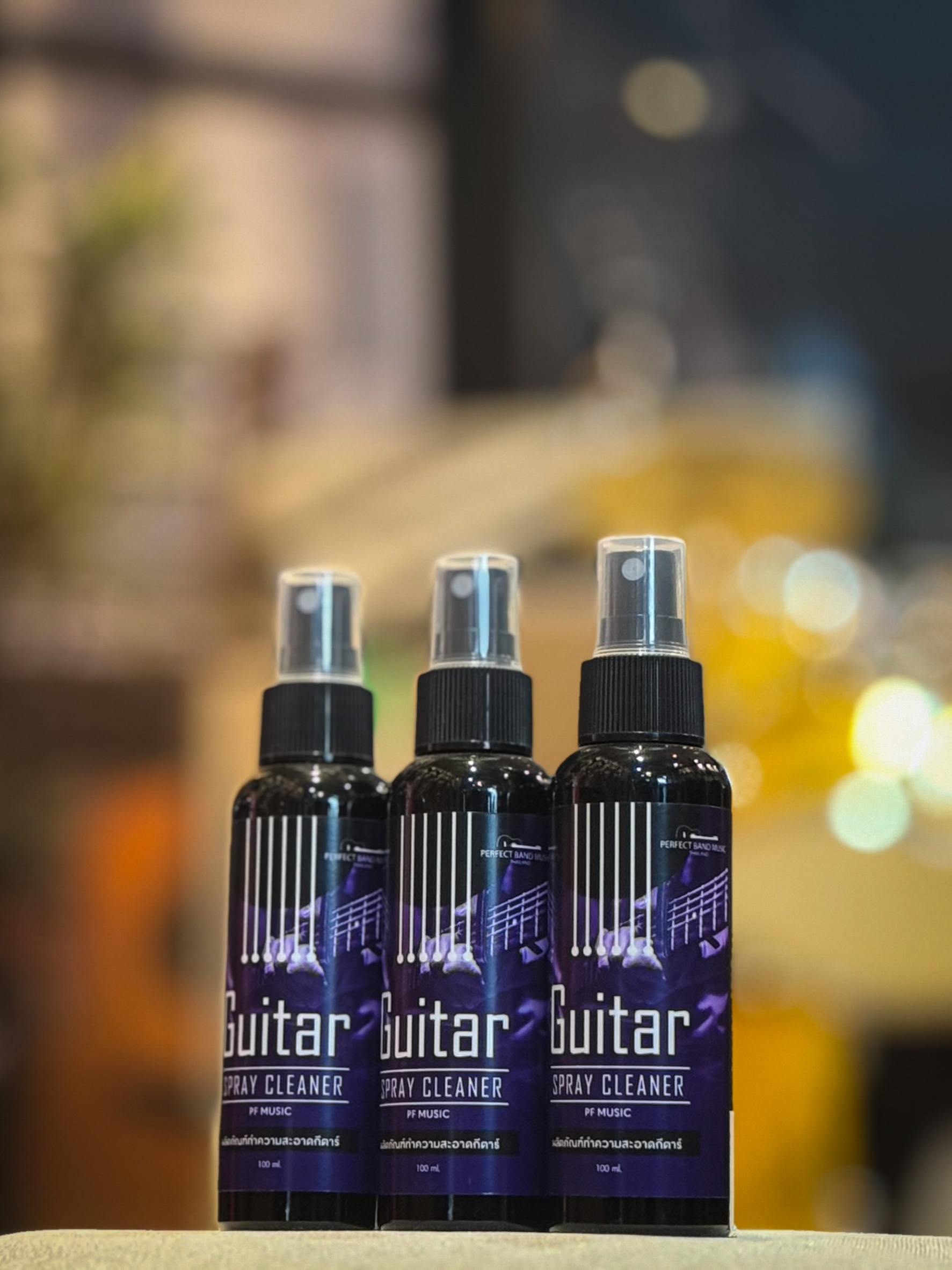 น้ำยาทำความสะอาดกีตาร์ Guitar Spray Cleaner ชนิดสเปรย์ เพื่อช่วยให้กีตาร์สะอาด ป้องกันคราบ