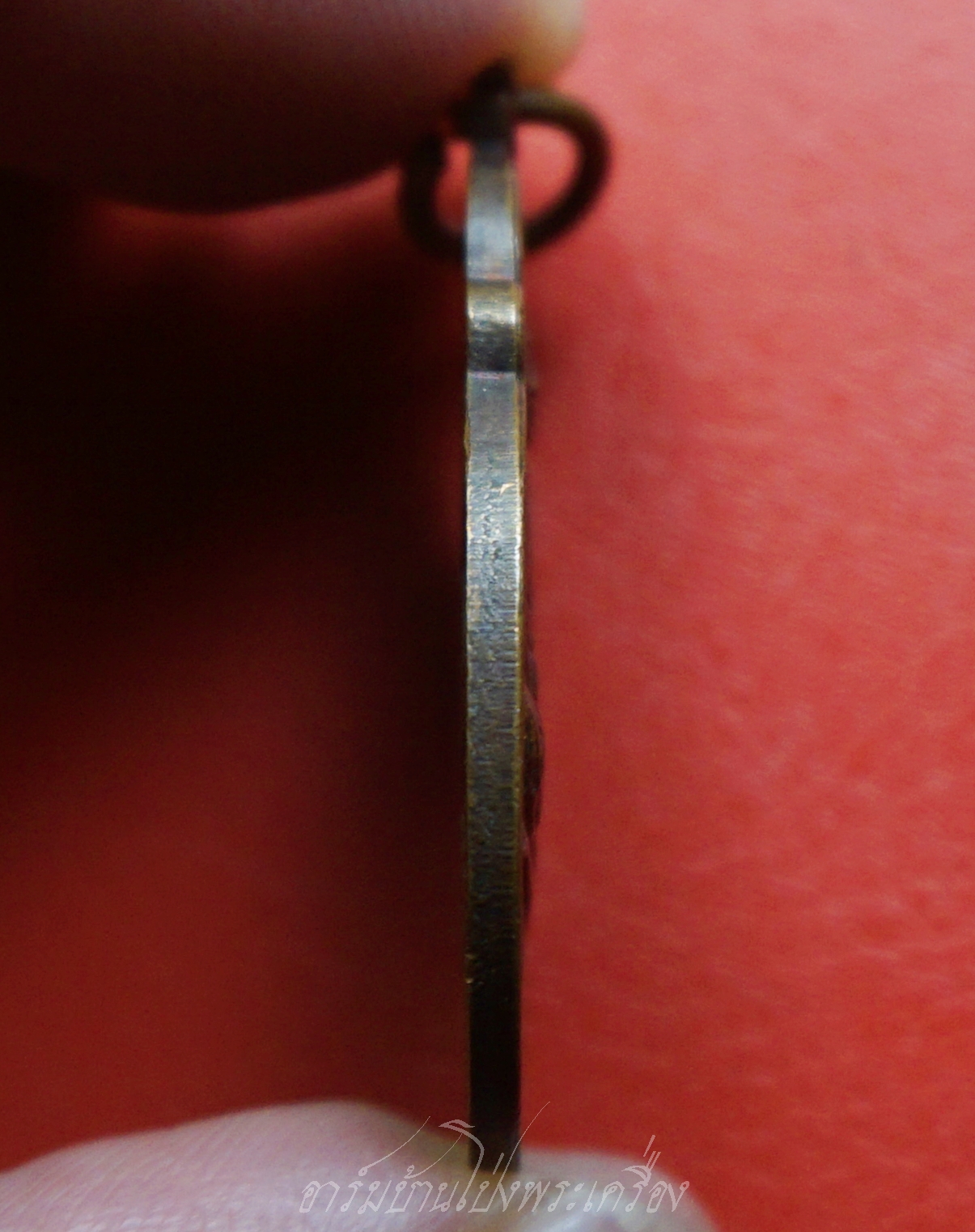 หลวงพ่อพวง(พระครูปัญญารัตนคุณ) วัดหนองหูช้าง ปี๒๕๒๕ ฉลองสมโภช๒๐๐ปี เนื้อทองแดงรมดำ(องค์ที่5)