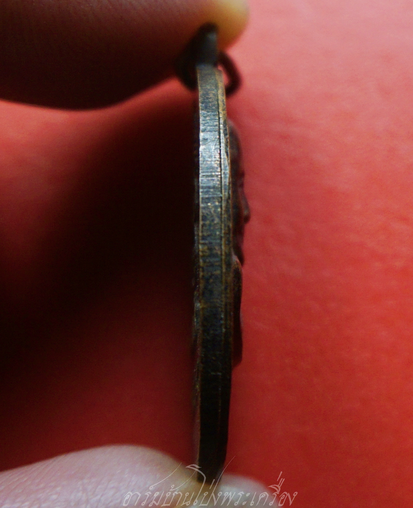 หลวงพ่อแฟง วัดหัวป่า ปี๒๕๑๔ ทองแดงรมดำ(องค์ที่2)