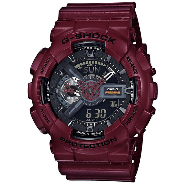 G-Shock Bordeaux Color Series ของใหม่แท้100% รับประกัน 1 ปี รุ่น GA-110EW-4A