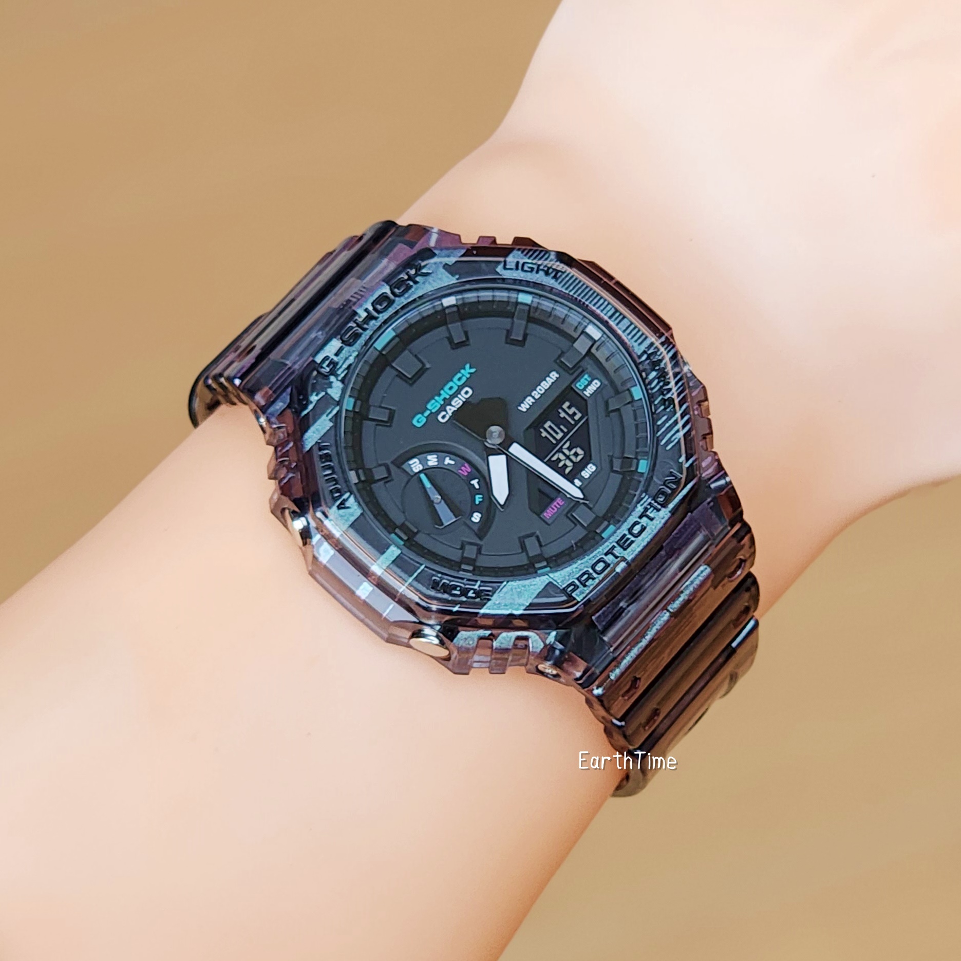 GA-2100NN-1A l Digital Glitch Series l ของใหม่แท้100%