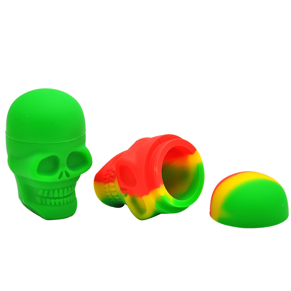 Skull Silicone pocket wax