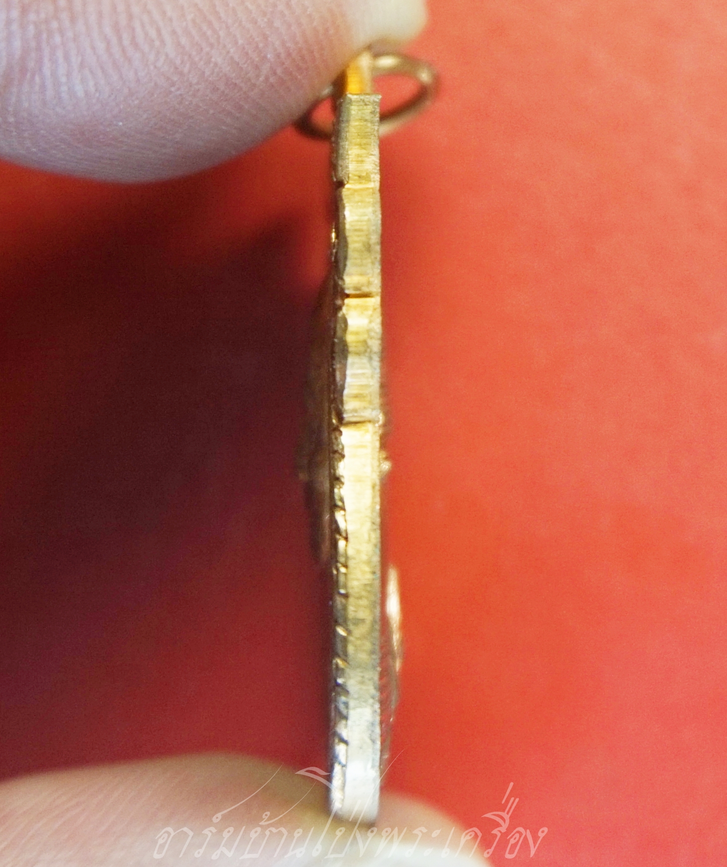 หลวงพ่อพูล วัดไผ่ล้อม จ.นครปฐม เหรียญเสมา รุ่นพูลสุข หลังองค์พระปฐมเจดีย์ เนื้อทองแดงผิวไฟ(องค์ที่1)