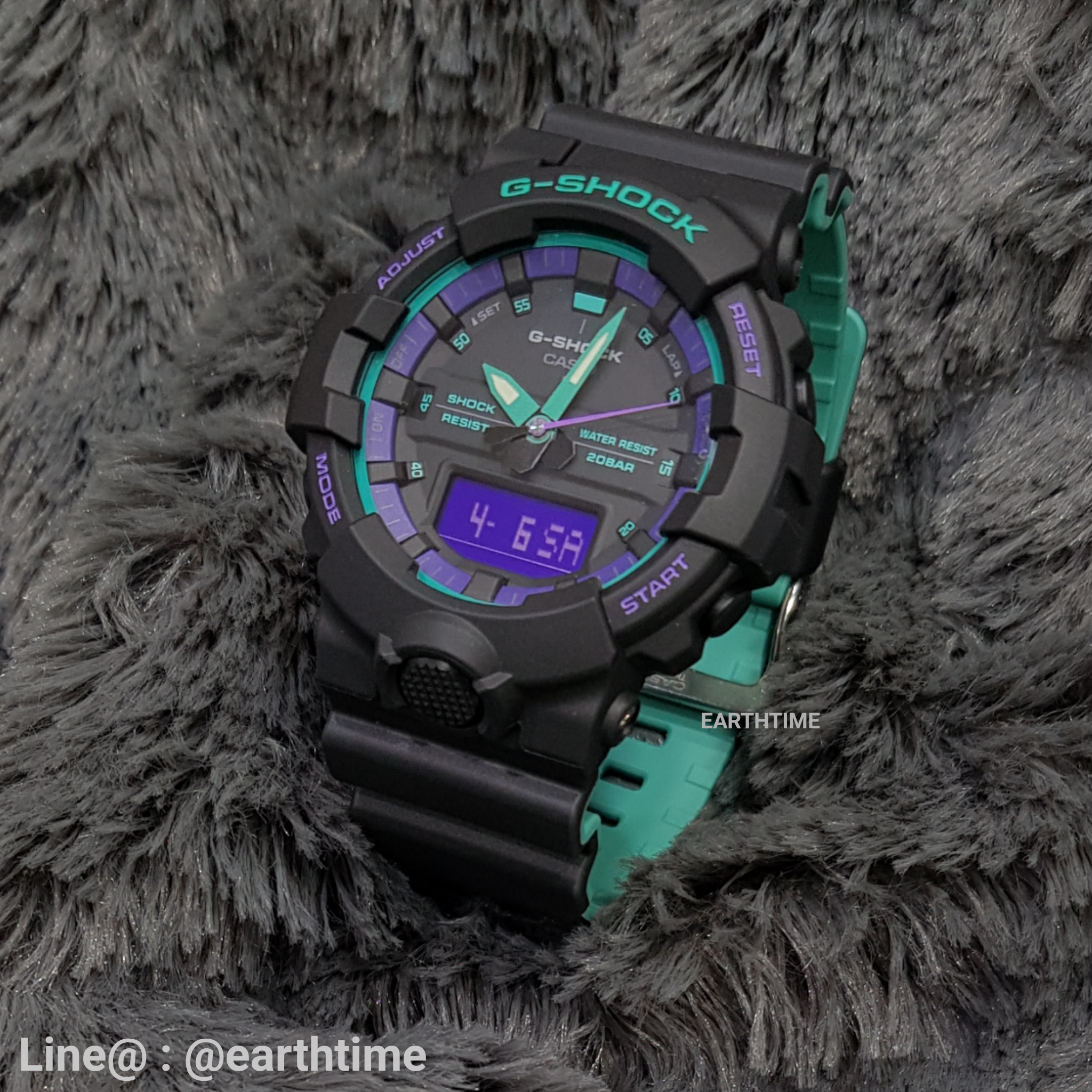 G-Shock GA-800 Series ของใหม่แท้100% รับประกัน 1 ปี รุ่น GA-800BL-1ADR
