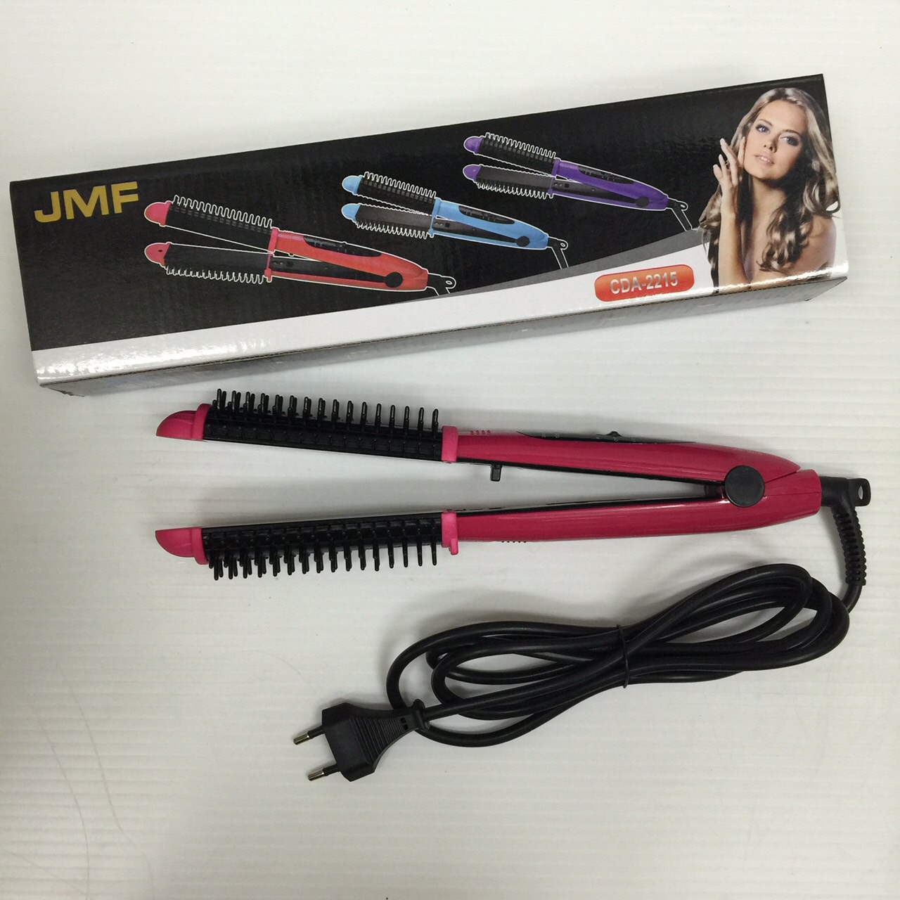 เครื่องหนีบผม ม้วนผม JMF 2 IN 1 รุ่น CDA-2215