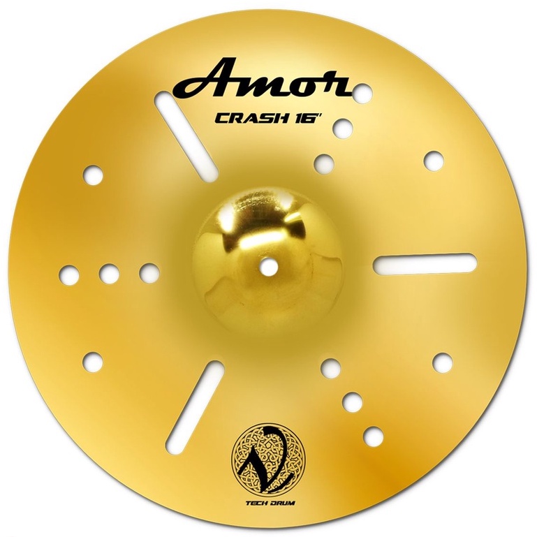 Amor รุ่น Ozone ฉาบ แฉ V-Tech เสียงดัง กังวาล ทำจากวัสดุอย่างดี ขนาด 16 นิ้ว