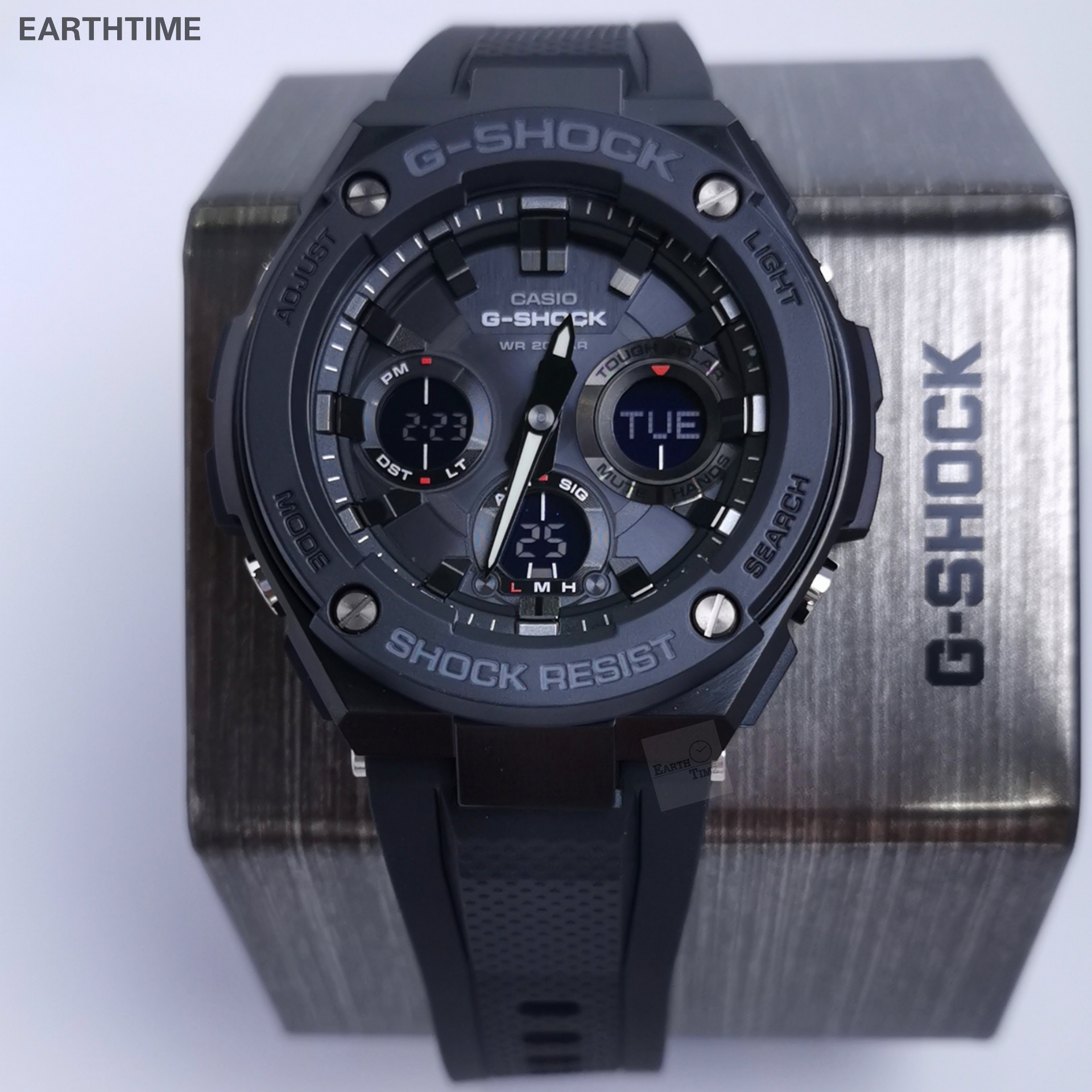 GST-S100G-1B l G-Shock G-STEEL Tough Solar ของใหม่แท้100%