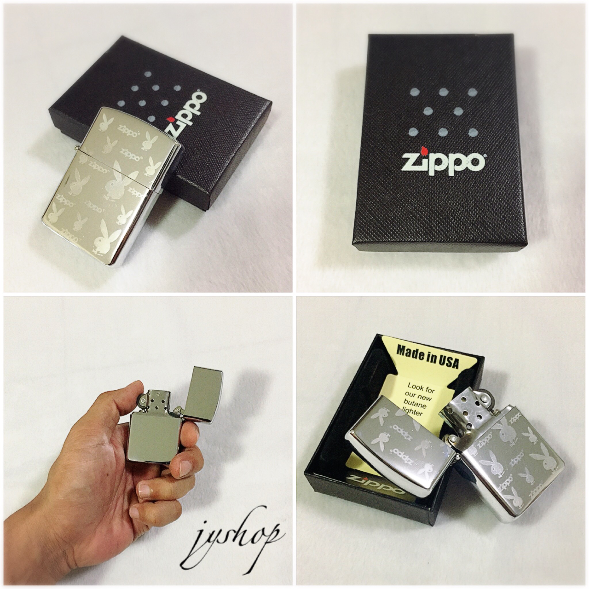 ไฟแช็ค Zippo ลาย Playboy