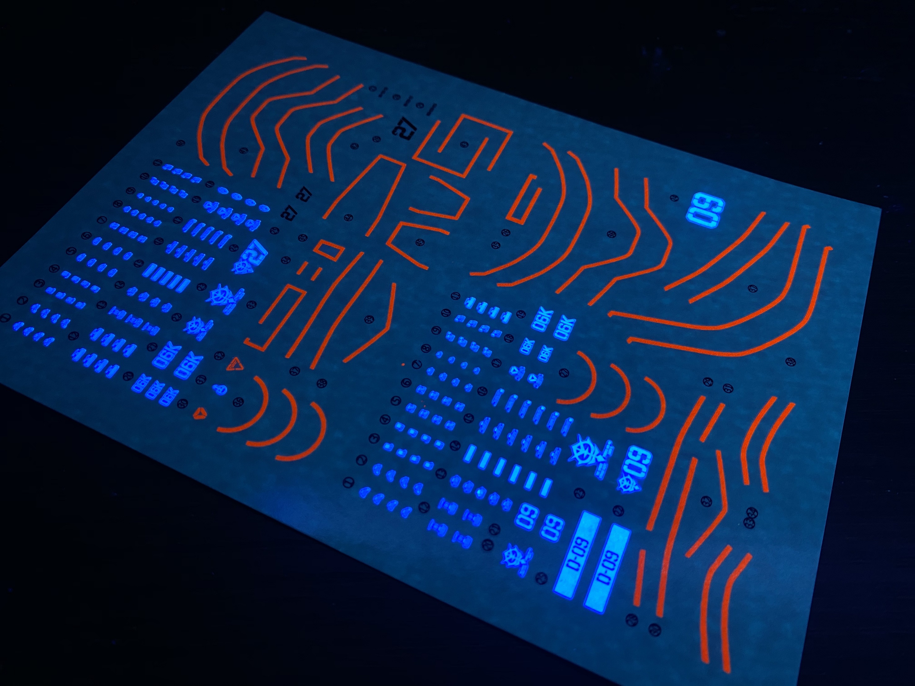 Decal 103 HG 1/144 Zaku Cannon Test Type Gundam The Origin ยี่ห่อ X-Y model