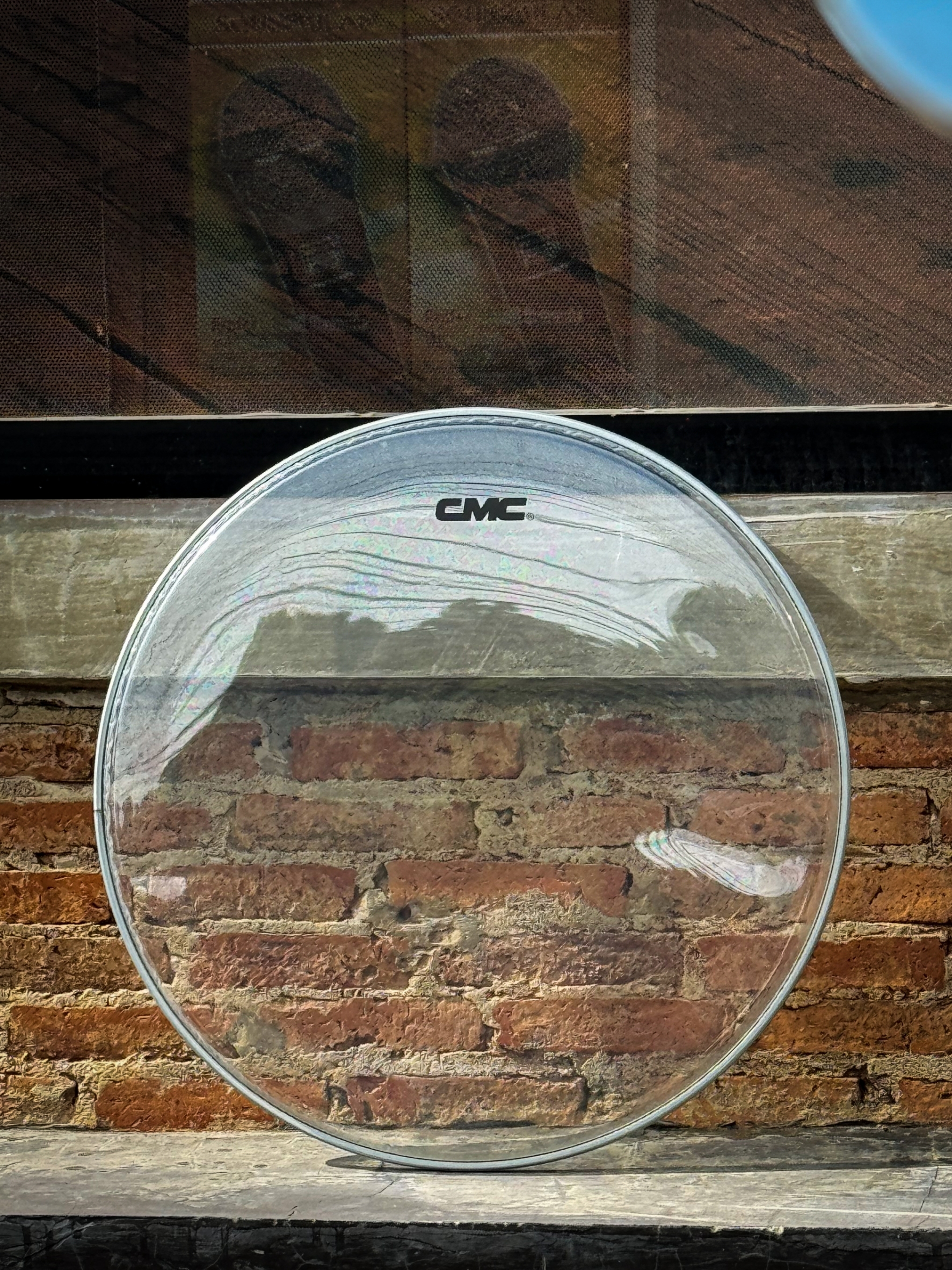 หนังกลอง CMC หนังน้ำมัน 2 ชั้น รุ่น CM-TE16 2-Ply Cleared Head ขนาด 16 นิ้ว