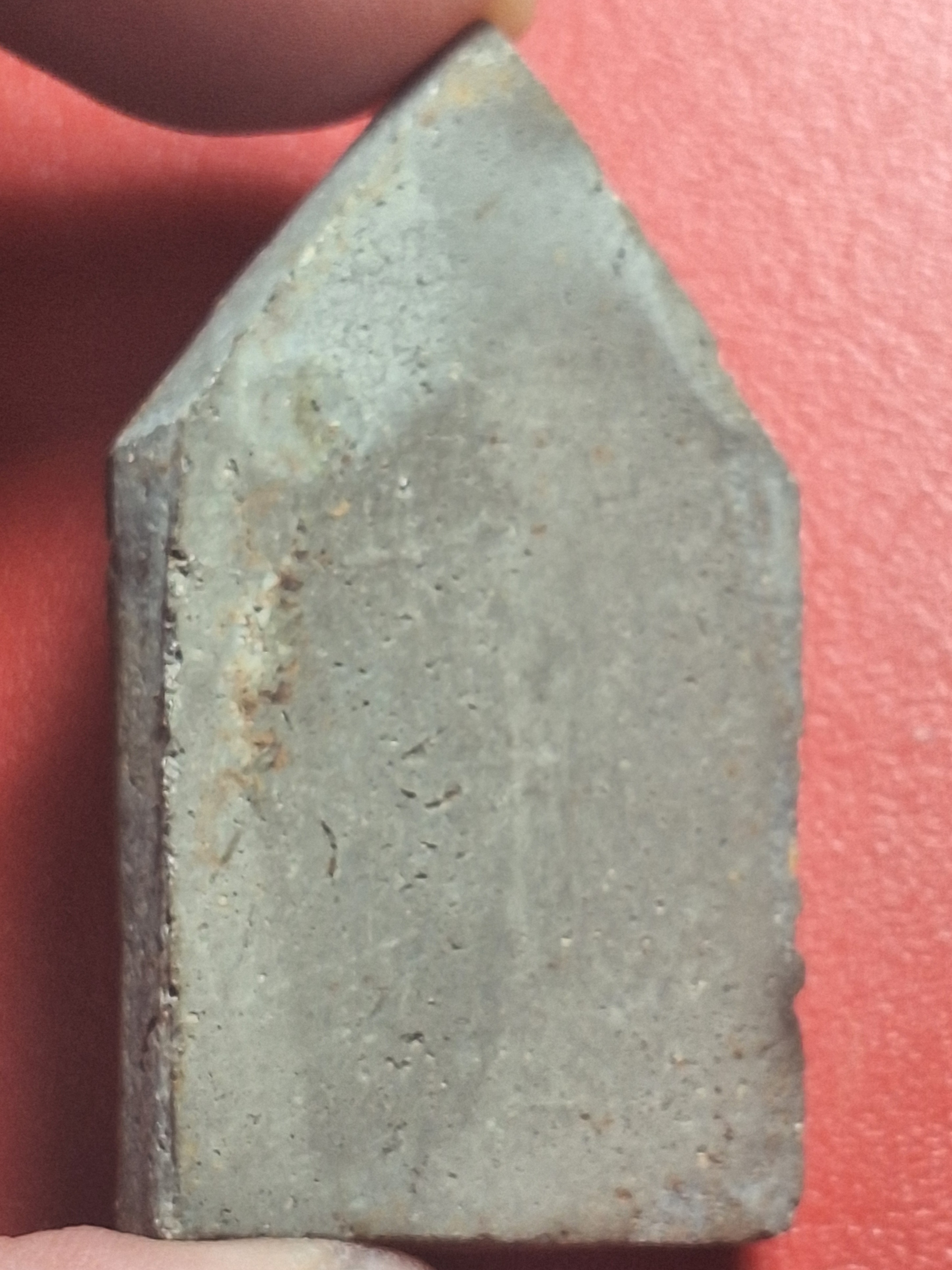 หลวงพ่อแทน วัดธรรมเสน ขุนแผนหน้ายักษ์ ปี๒๕๐๖ เนื้อผงสีเทา(องค์ที่7)