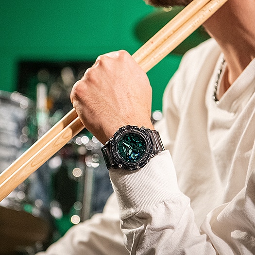 G-Shock GA-2200SKL-8A l Sound Wave Series l ของใหม่แท้100%