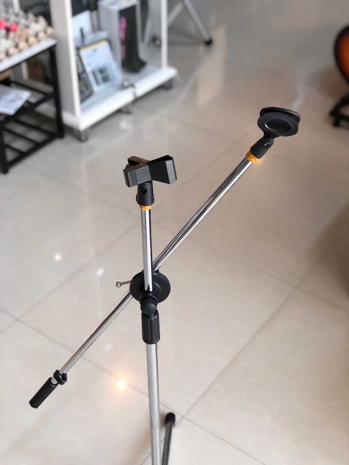 ขาตั้งไมค์ รุ่น WD-200 ขาตั้งไมค์ ขาตั้งไมโครโฟน แบบตั้งพื้น ขาตั้งไมค์โครโฟนบูม ขาตั้งไมโครโฟน 2in1
