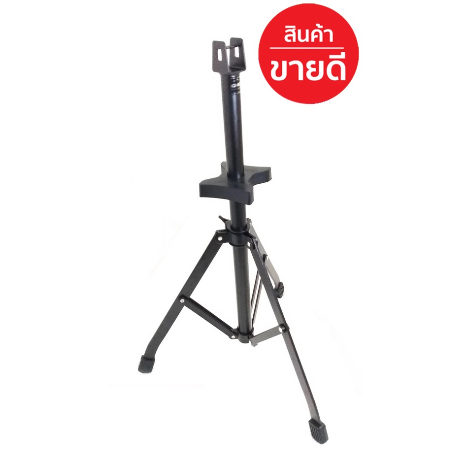 ขาตั้งกลองทอมบ้า เป็นขาเหล็ก สีดำ มีความหนา แข็งแรง