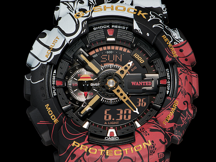 G-Shock x One Piece collaborations ของใหม่แท้100% รุ่น GA-110JOP-1A4