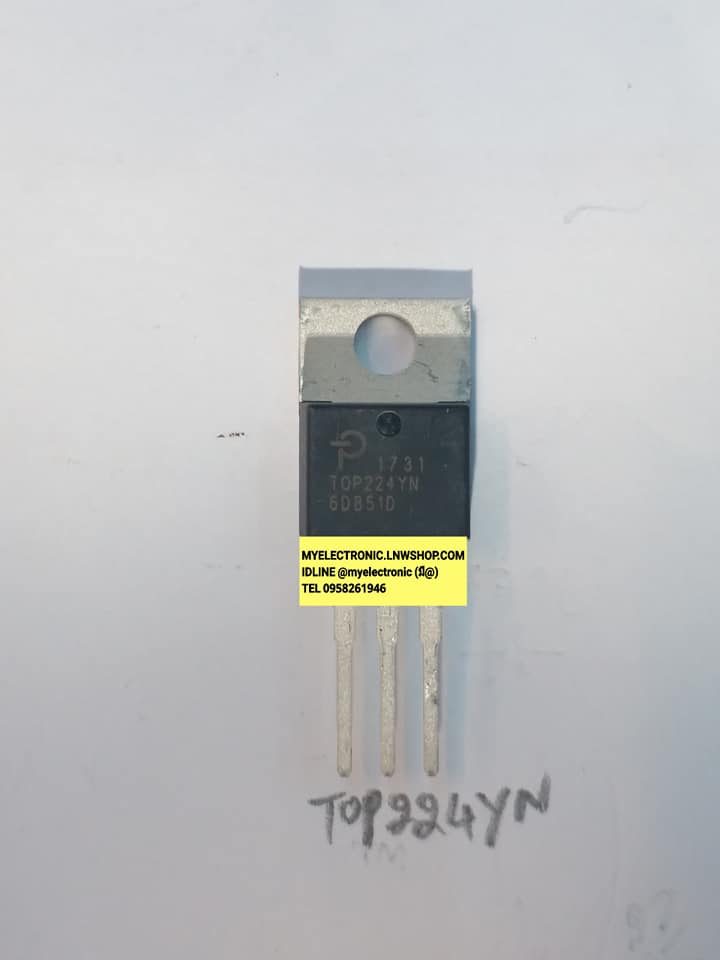 ขาย TOP224YN , ตัวถัง , TO-220 , 3ขา , ic , ไอซี , ราคา , ตัวล่ะ , . . . หน่วย , บาท