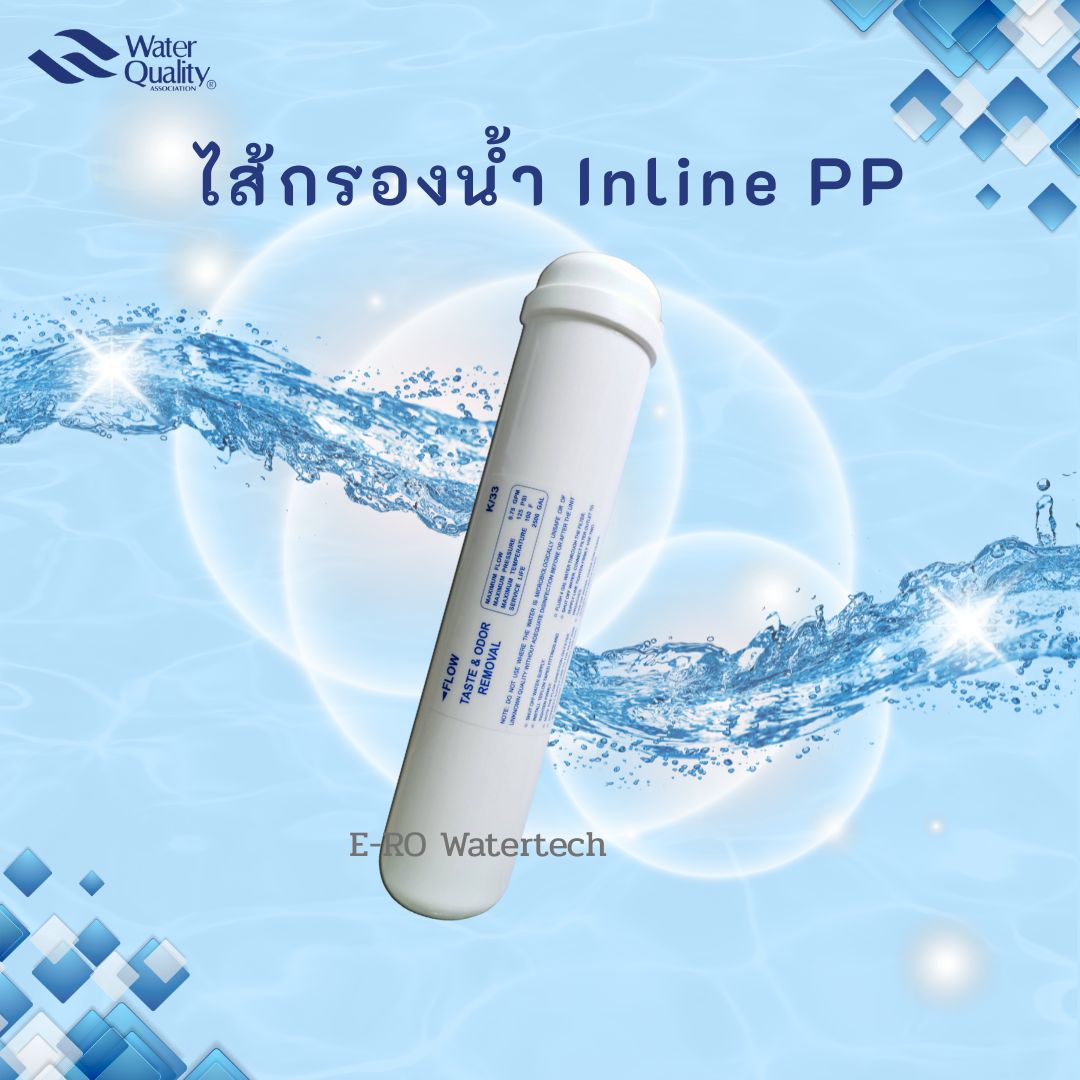 ไส้กรอง Inline คาร์บอน 12"