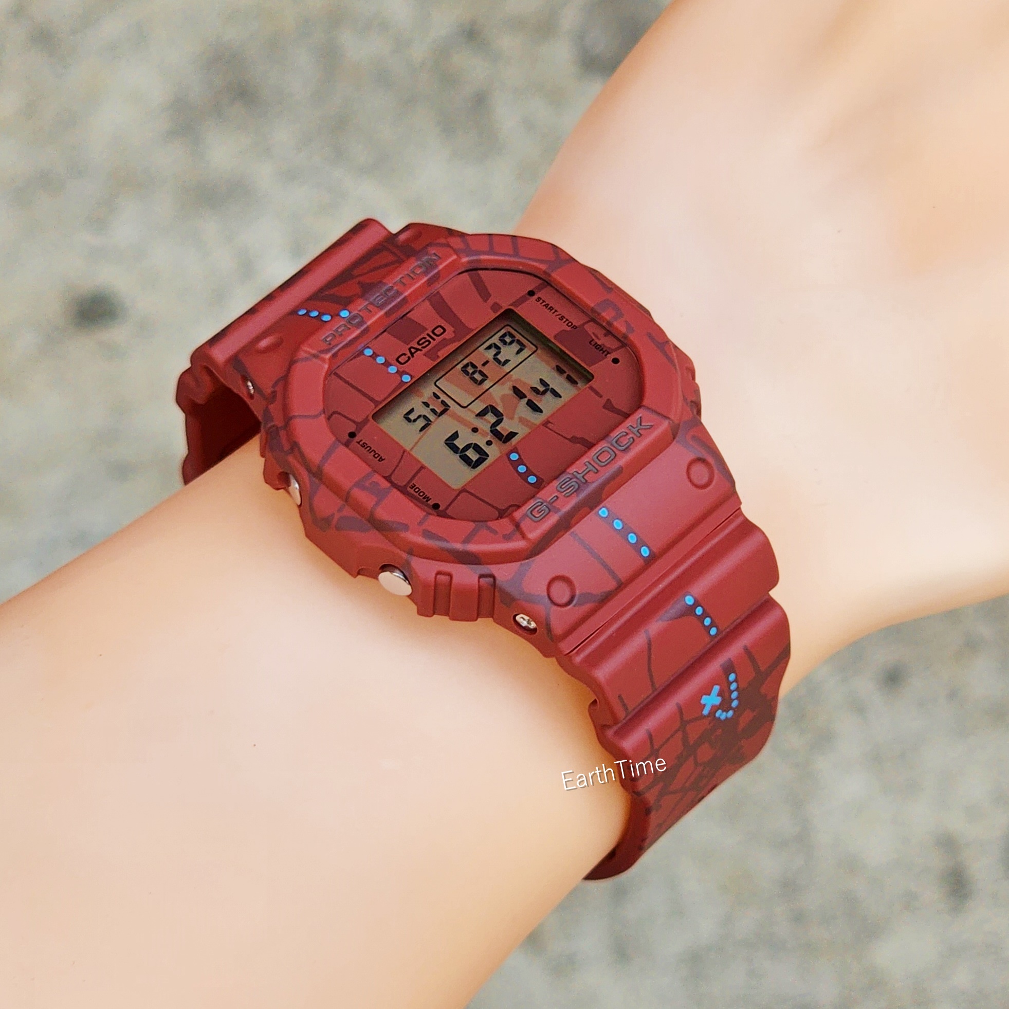 DW-5600SBY-4 l G-Shock Treasure Hunt Series with map of Shibuya l G-SHOCK