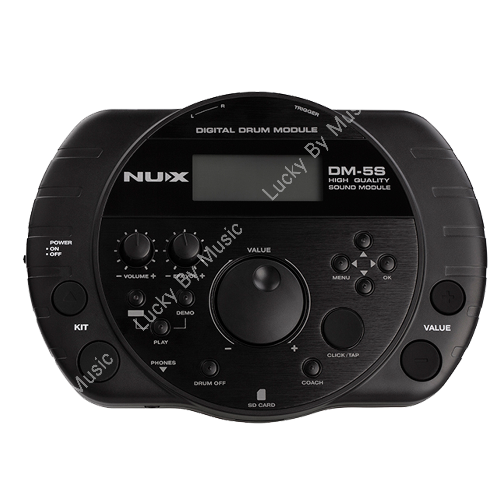 กลองไฟฟ้า NUX DM5S หนังสแนร์มุ้งให้สัมผัสเหมือนจริง ไม่ดีเลย์ +ประกันศูนย์ (ฟรีหูฟังครอบหูExtra!!)