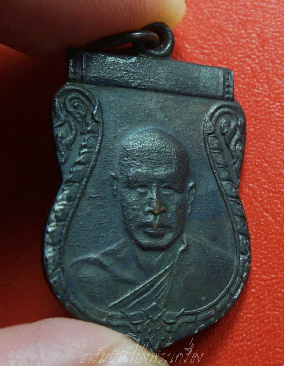 หลวงพ่อเงิน ออกวัดดอนคา ปี๒๕๑๐ เนื้อทองแดงรมดำ(องค์ที่6)