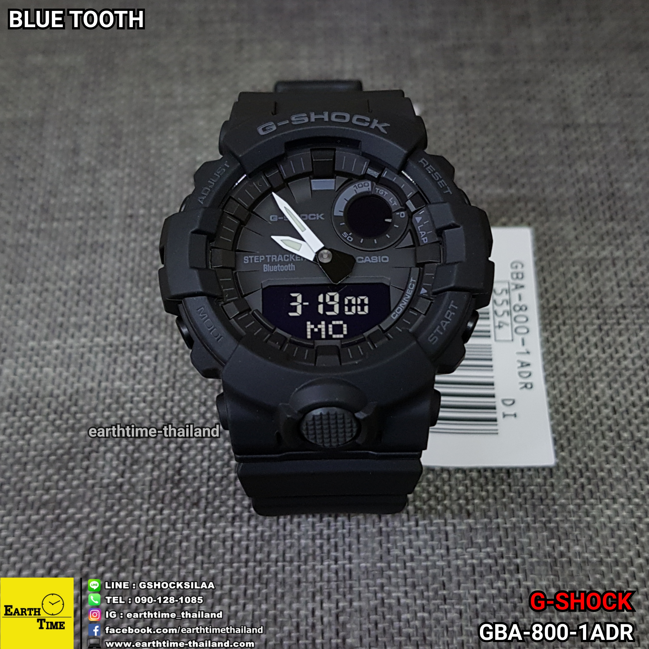 G-Shock Step Tracker and Bluetooth ของใหม่แท้100% รับประกัน 1 ปี รุ่น GBA-800-1ADR