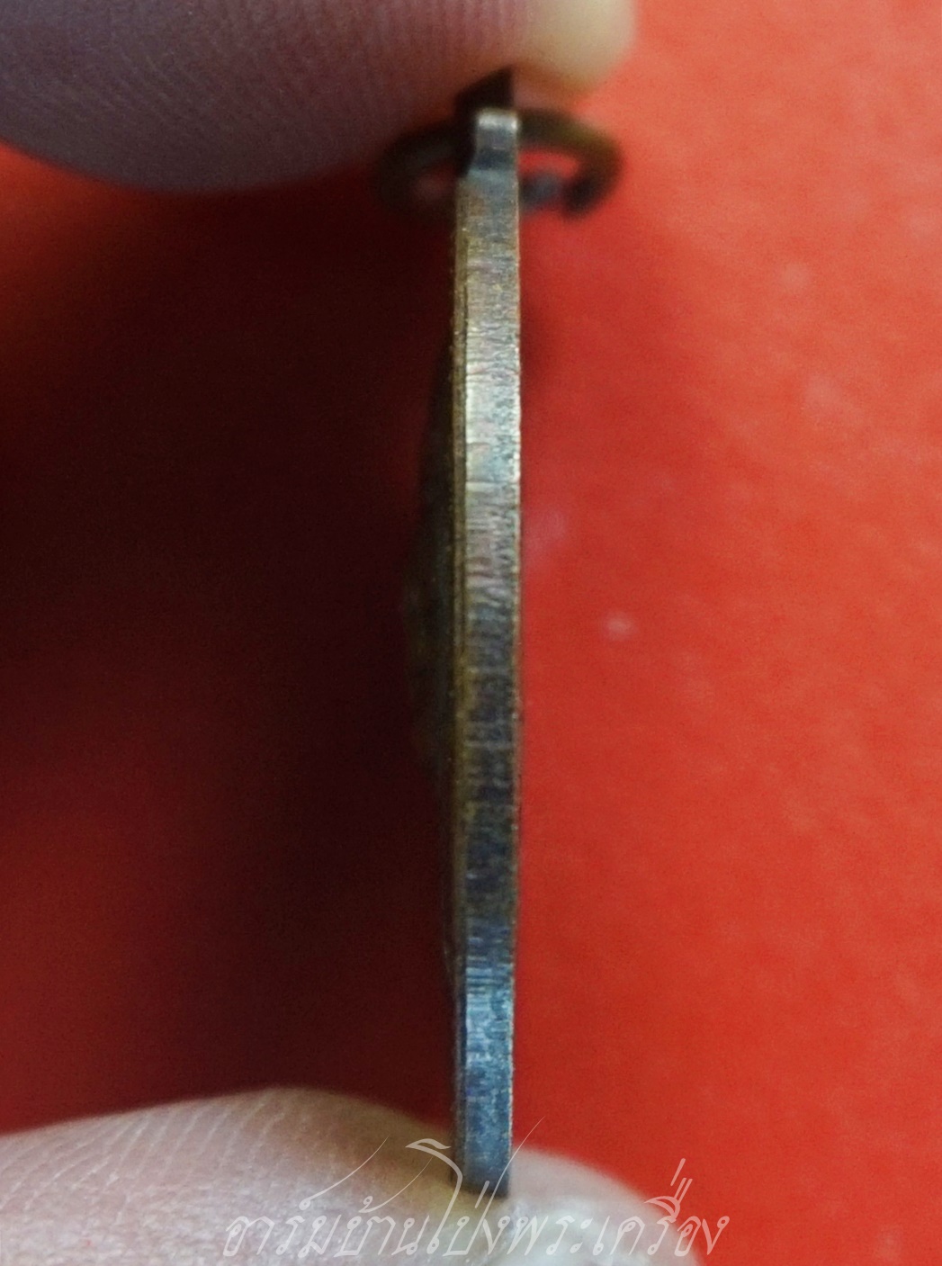 พระครูสุจิต ธรรมคุณ อาจารย์ทอง วัดหนองปลาหมอ รุ่นสอง ปี๒๕๒๑ เนื้อทองแดงรมดำ(องค์ที่4)