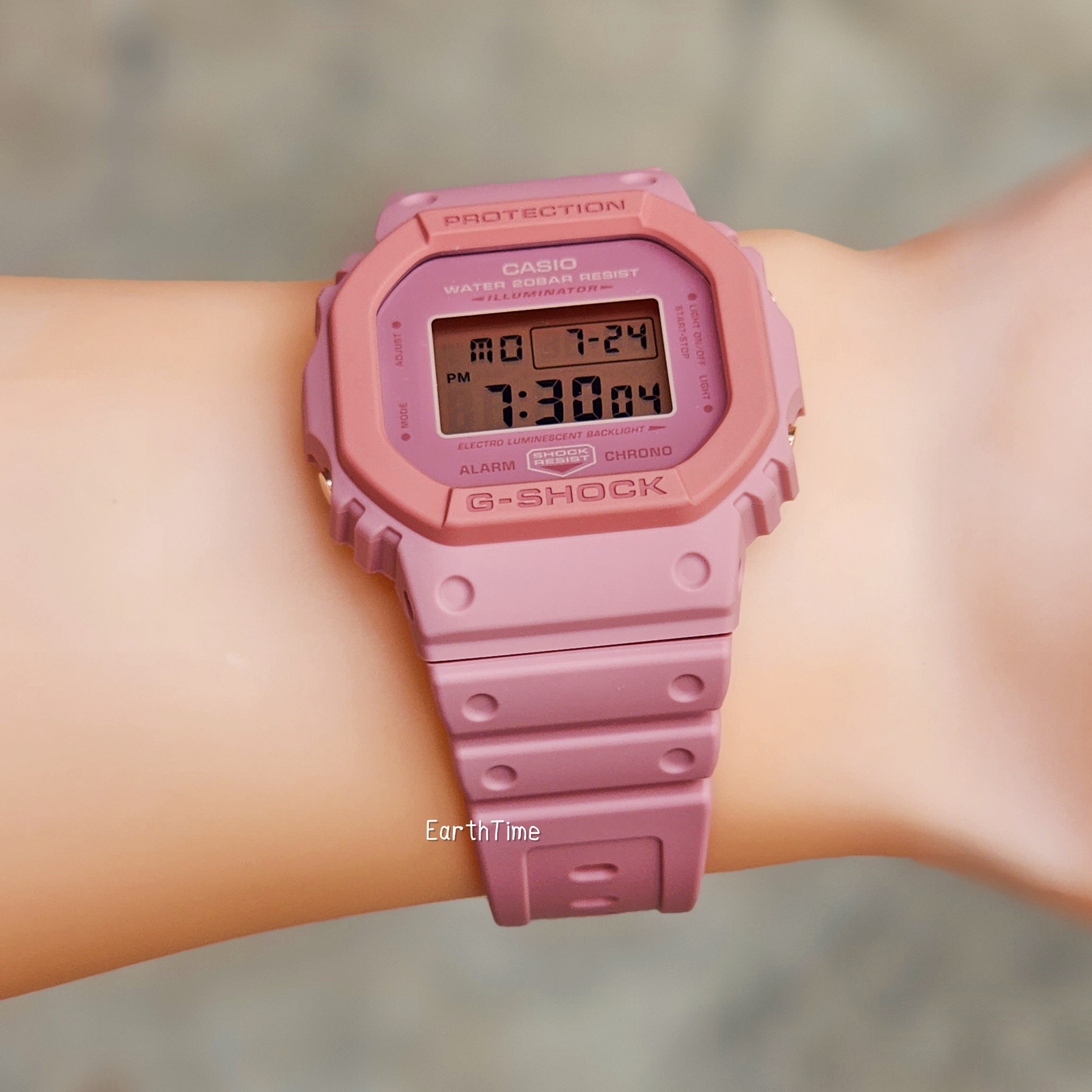 DW-5610SL-4A4 l Pink G-Shock series for spring and summer l G-SHOCK