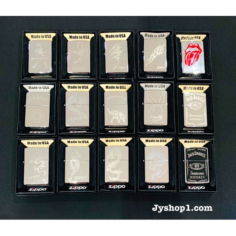ไฟแช็ค Zippo ซิปโป้ อย่างดี หลายลาย