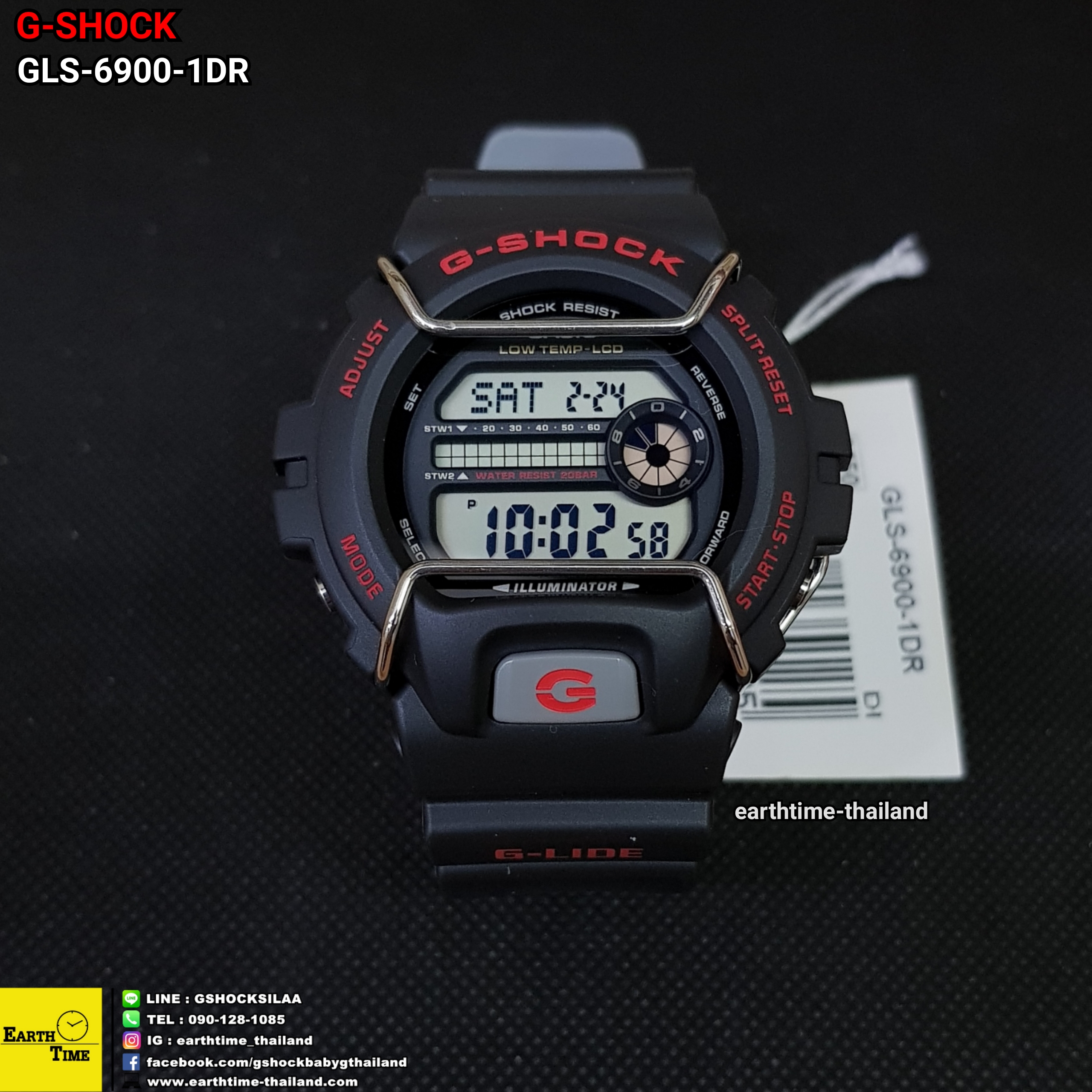 G-Shock ของใหม่แท้100% รับประกัน 1 ปี GLS-6900-1DR