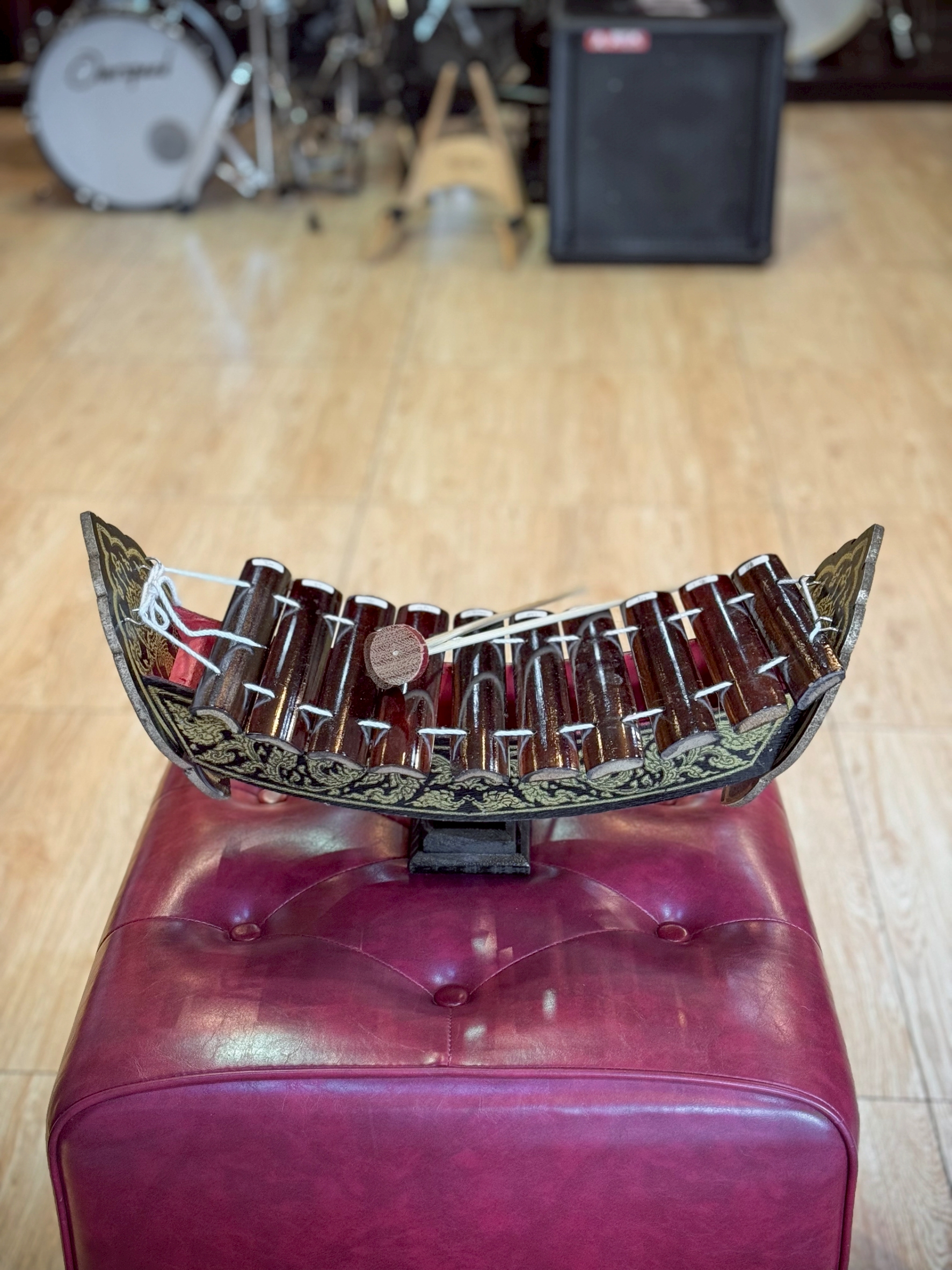 ระนาดเอก สำหรับเด็ก ลูกระนาด 10 ราง ทำจากไม้จริง ระนาด พร้อมไม้ตี ระนาด ระนาดสำหรับเด็ก เลือกสีได้ ใช้งานได้จริง