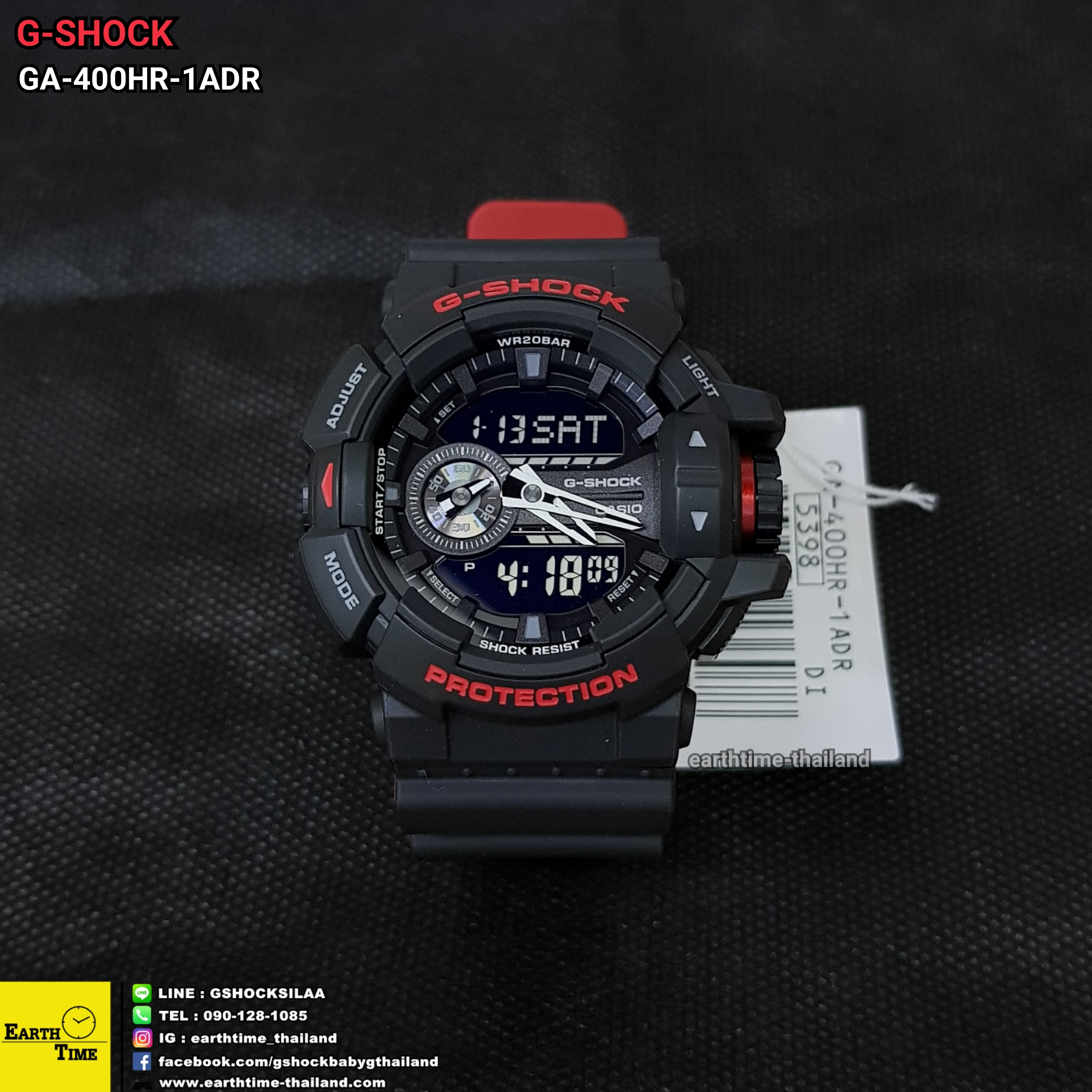 G-Shock ของใหม่แท้100% รับประกัน 1 ปี GA-400HR-1ADR