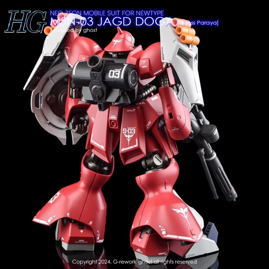 Water Decal 219 HG 1/144 Jagd Doga (Quess) ยี่ห้อ Ghost Decal