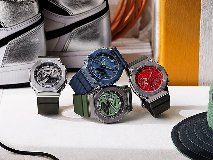 G-Shock GM-2100-1A l Metal-Covered Stainless Steel l ของใหม่แท้100%