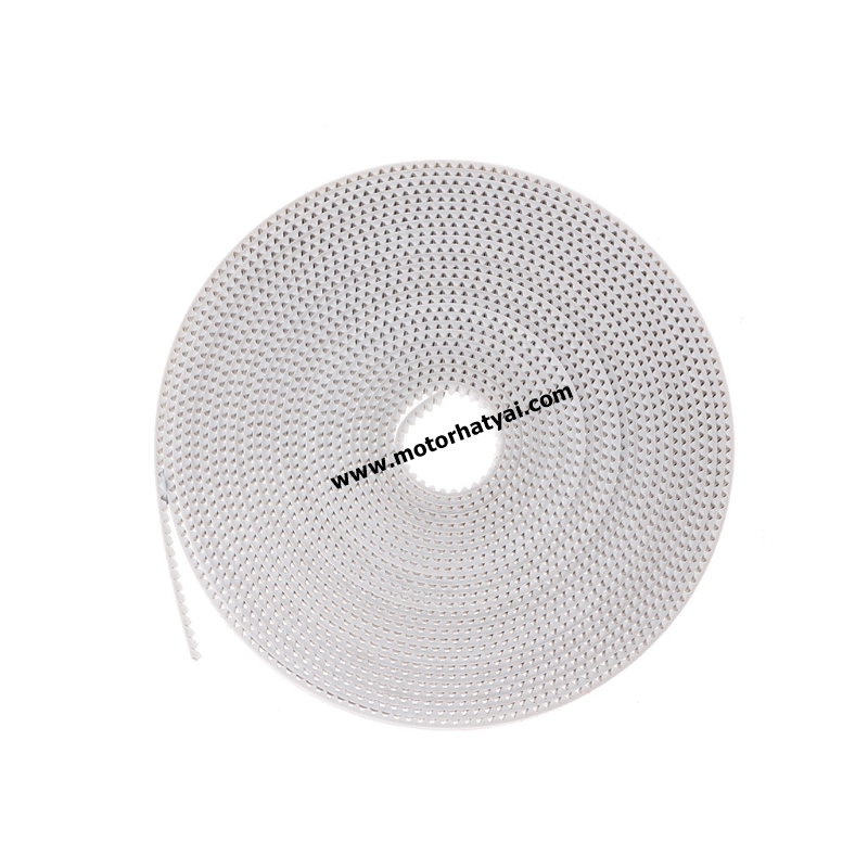 Timing belt S5M (PU) สีขาว หน้ากว้าง 20mm ราคา/เมตร
