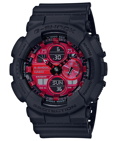 G-Shock Black and Red Series ของใหม่แท้100% รุ่น GA-140AR-1ADR