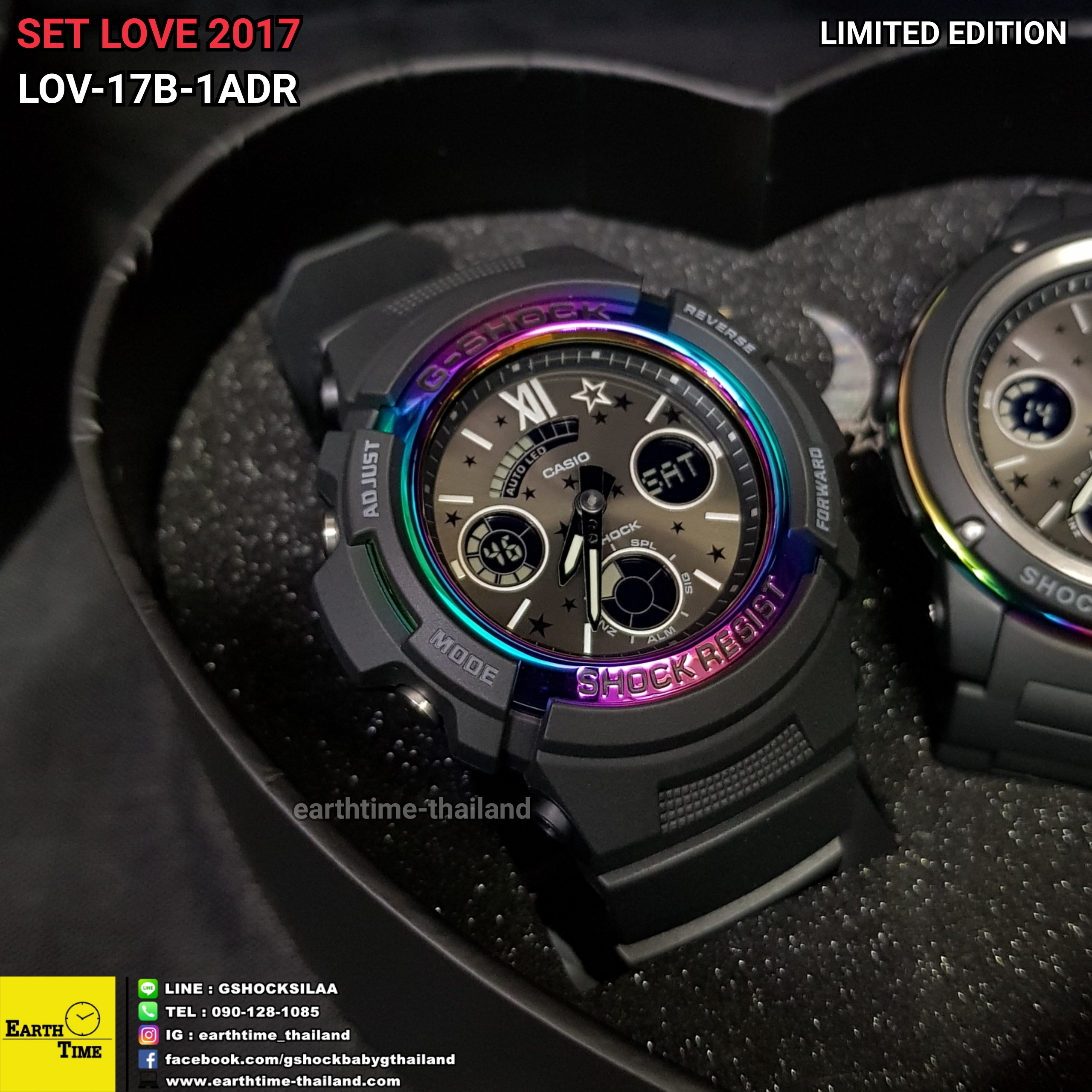 Set Love 2017 (Black) Limited Edition ของใหม่แท้100% รับประกัน 1 ปี รุ่น LOV-17B-1ADR
