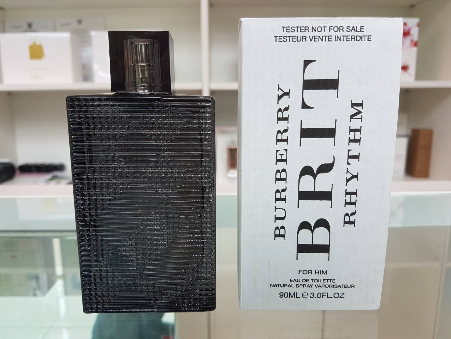 Tester Burberry Brit Rhythm Men EDT 90ml. น้ำหอมแท้ 100%