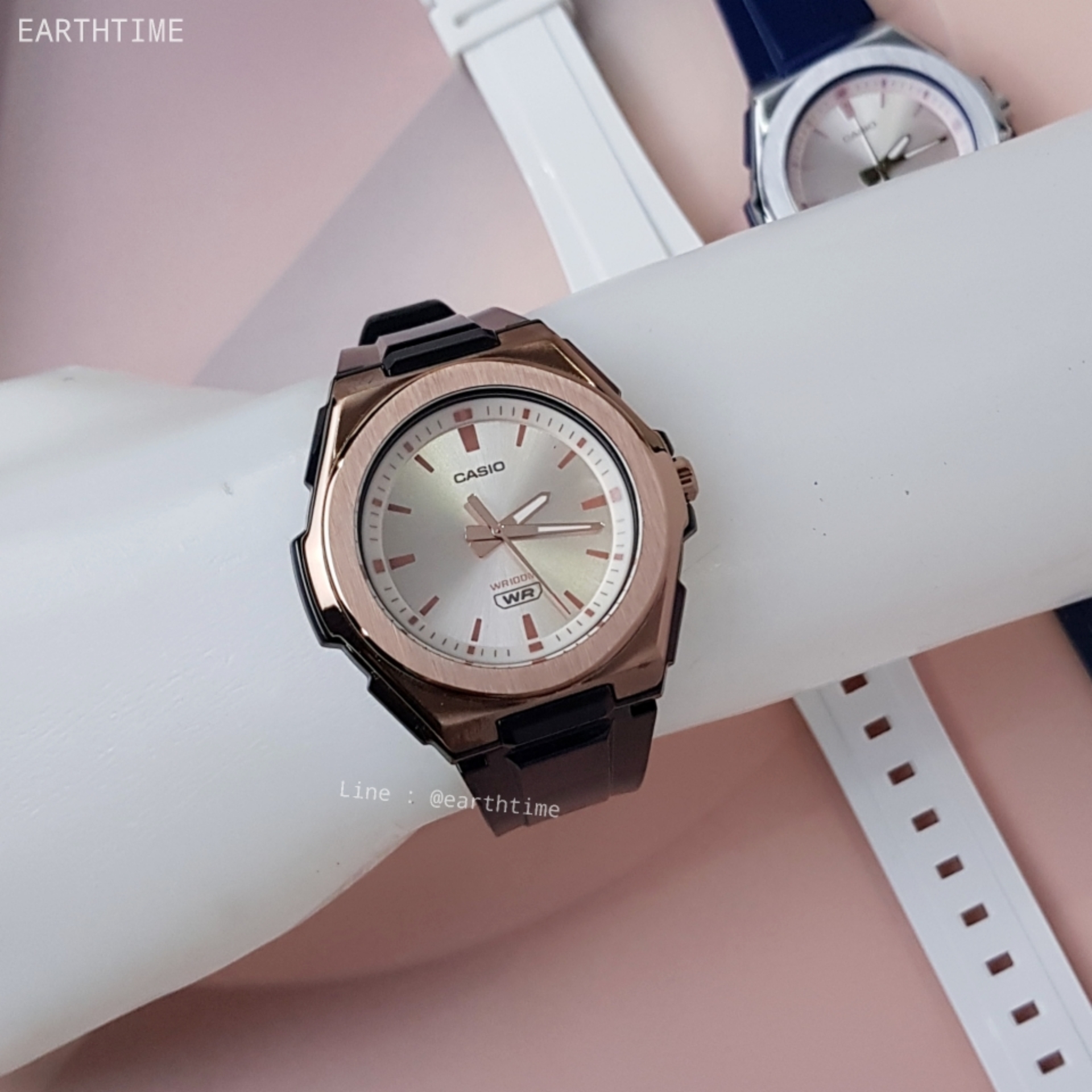LWA-300HRG-5EV l CASIO สายเรซิ่น