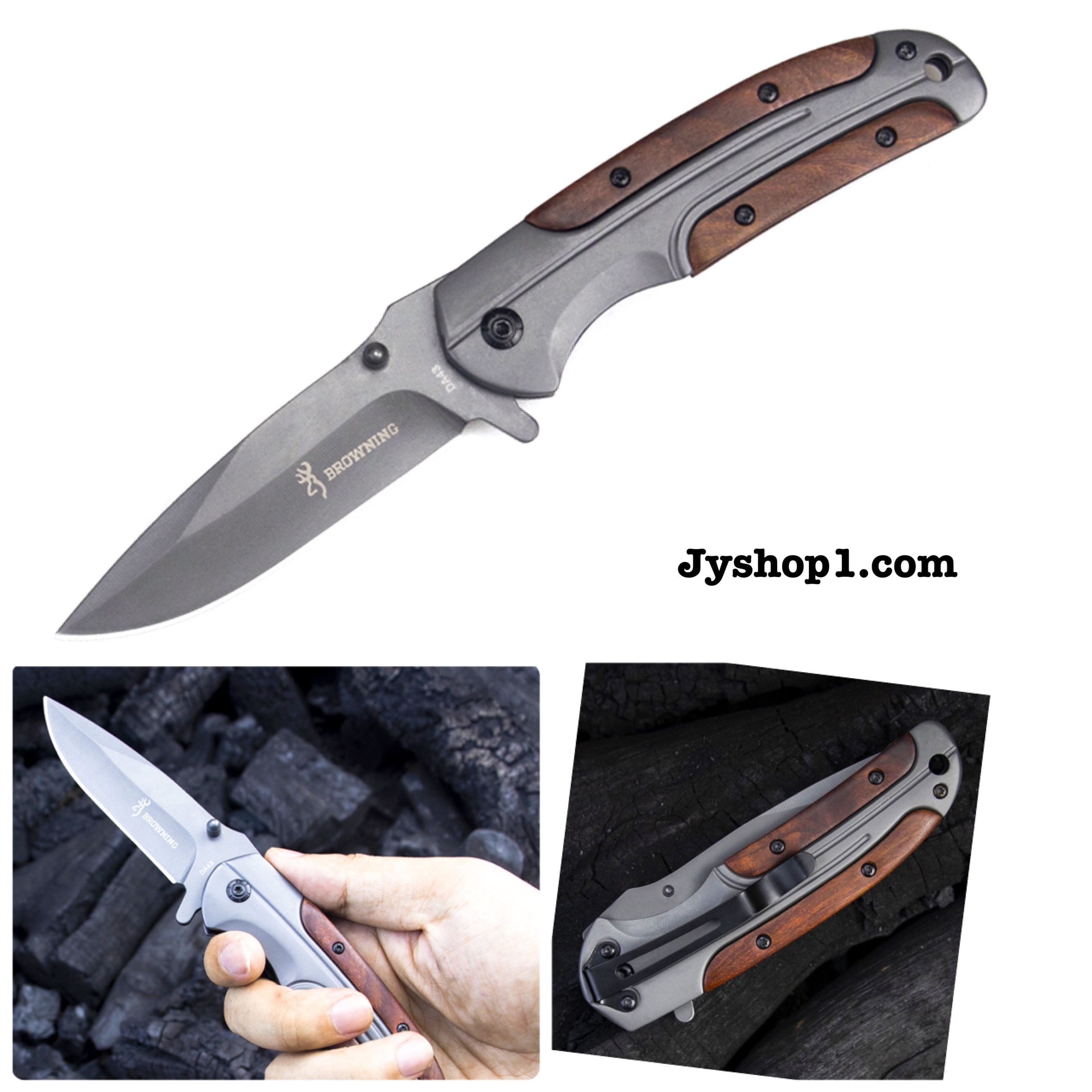มีดพับ มีดพก Browning DA43